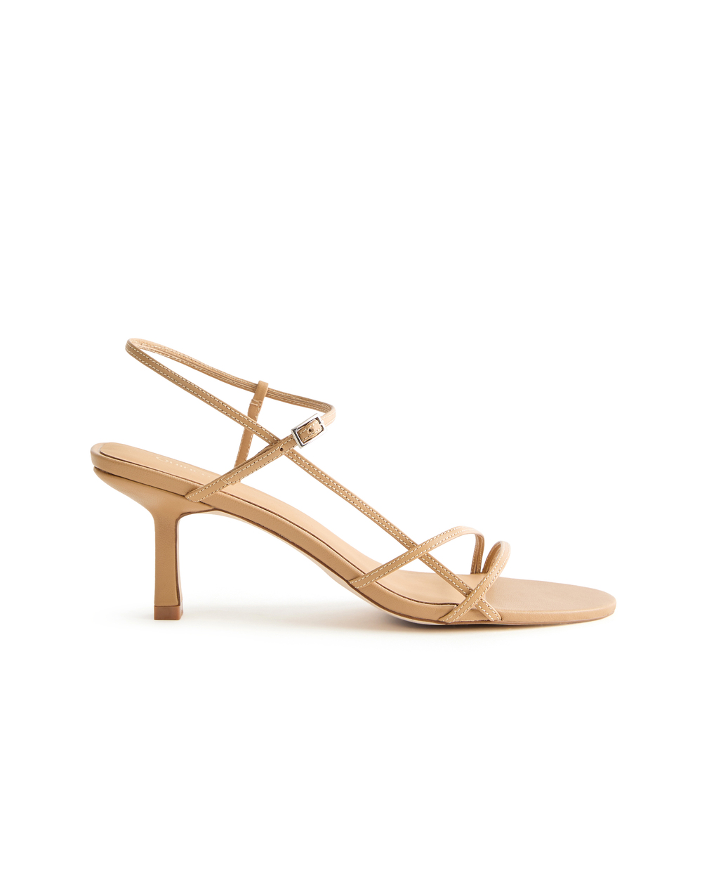 Italian Leather 70mm Strappy Heel